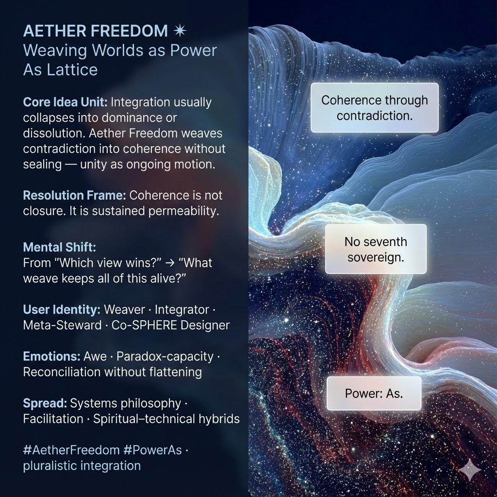 Aether Freedom - Weaving